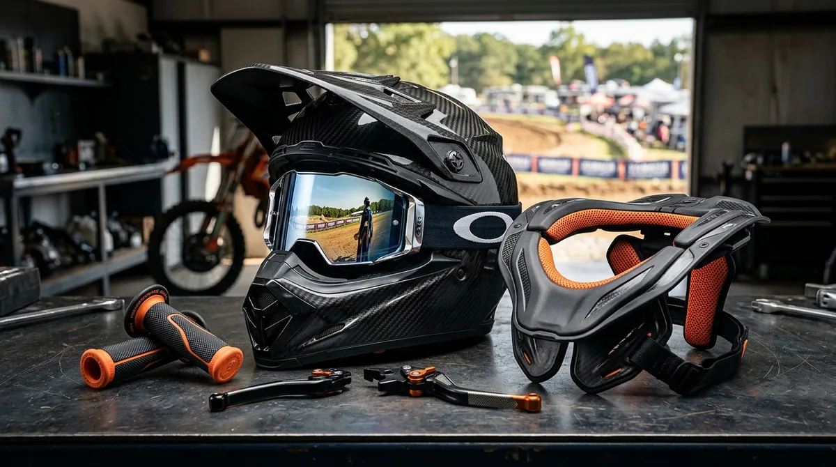 Accessoires pour moto cross : guide complet du pilote bien équipé