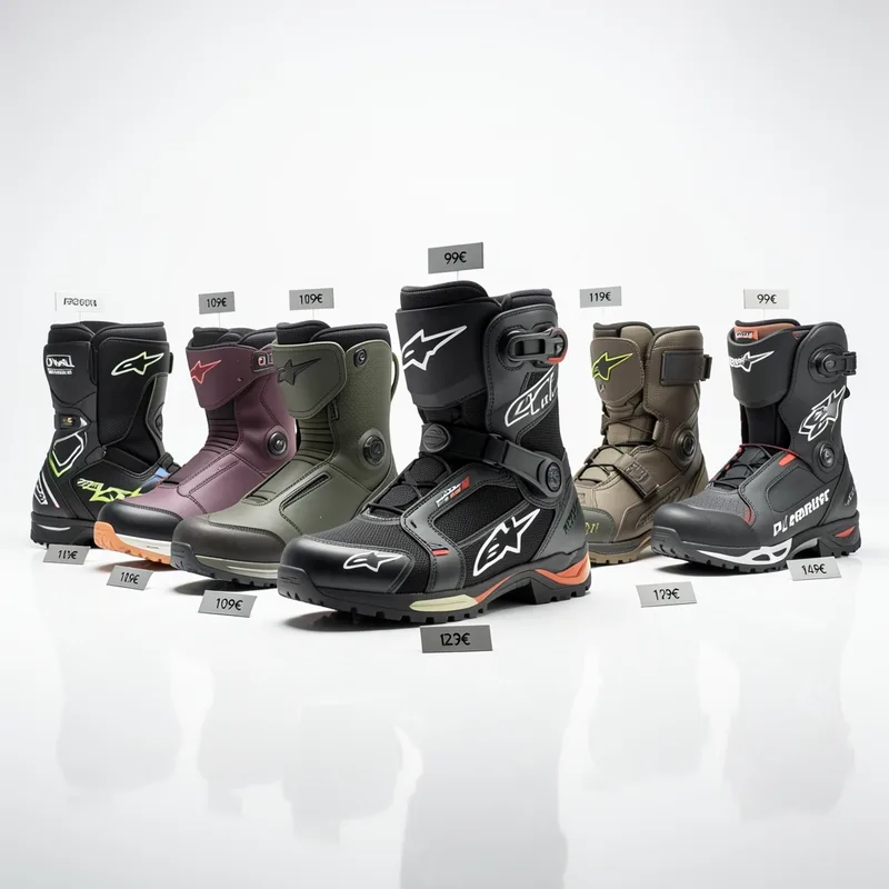 Bottes motocross pas cher : 7 modèles neufs sous 150 € en 2026