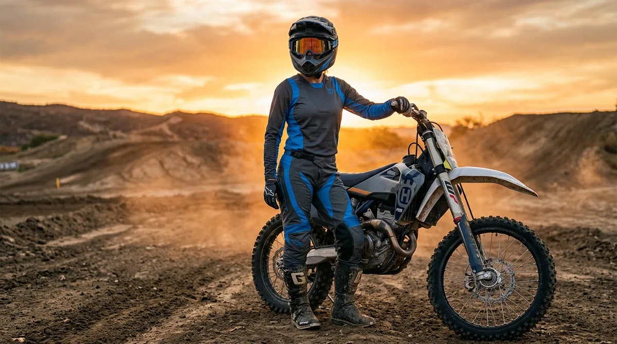 Équipement moto cross femme : tenue, protections et marques