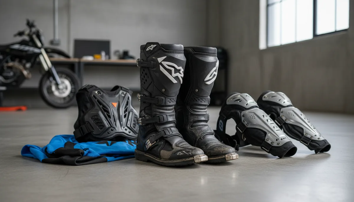 Équipement moto cross occasion : guide d'achat et pièges à éviter