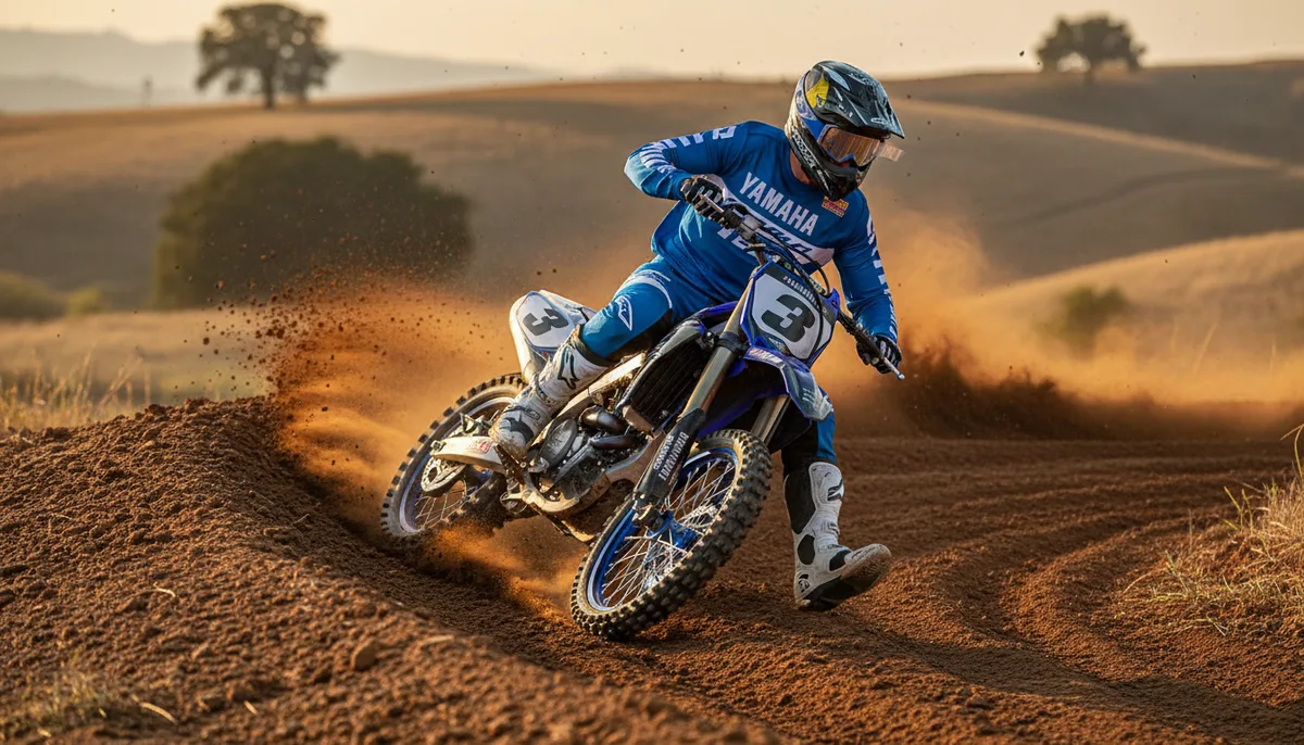 Équipement moto cross Yamaha : tenue, protections et ensemble complet