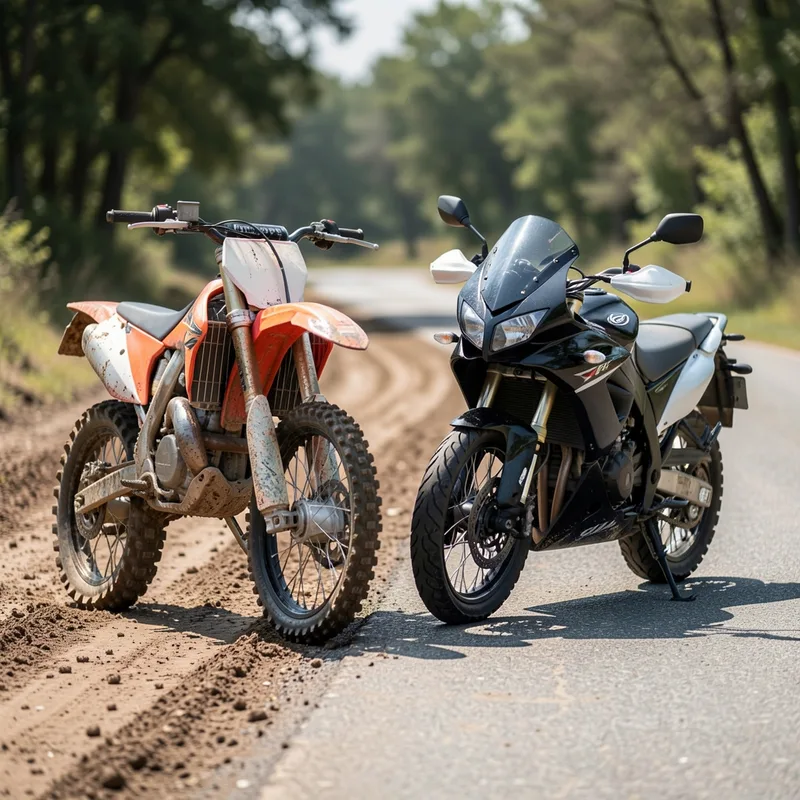 Passer du motocross à la moto de route : le guide de transition