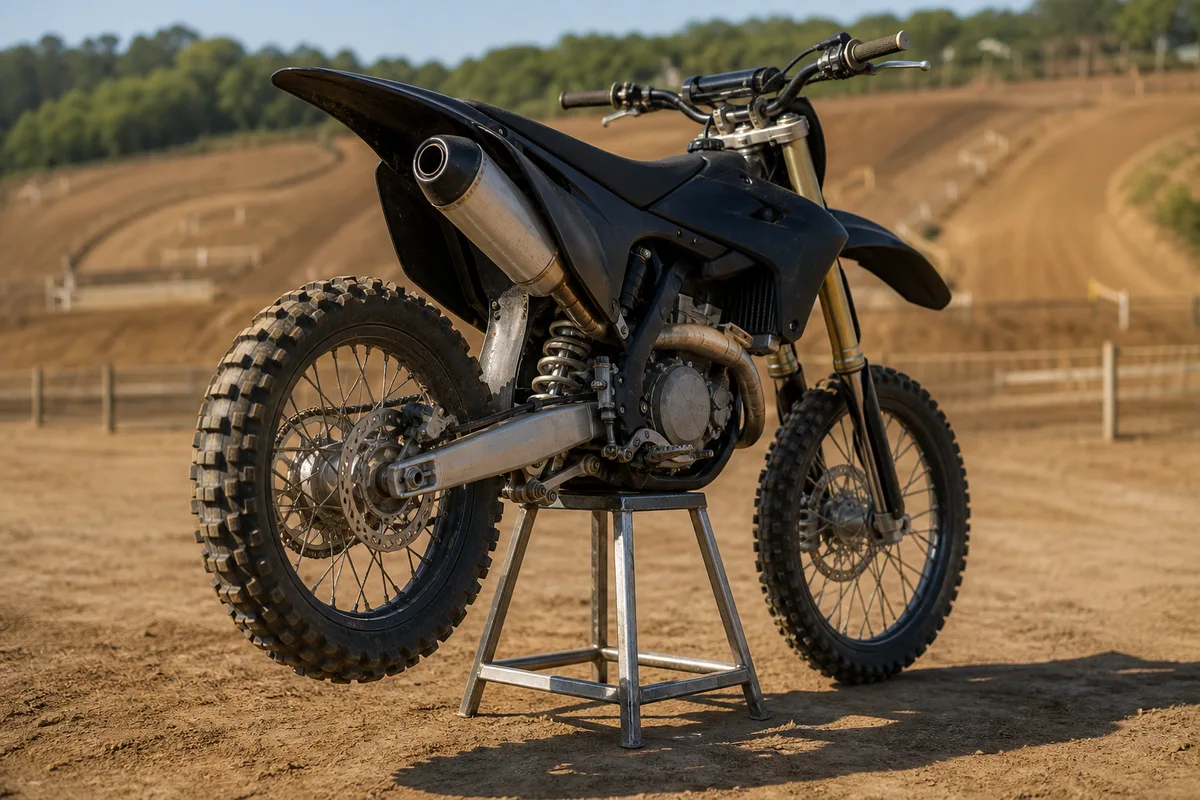 Réglage suspension moto cross : la méthode sans banc