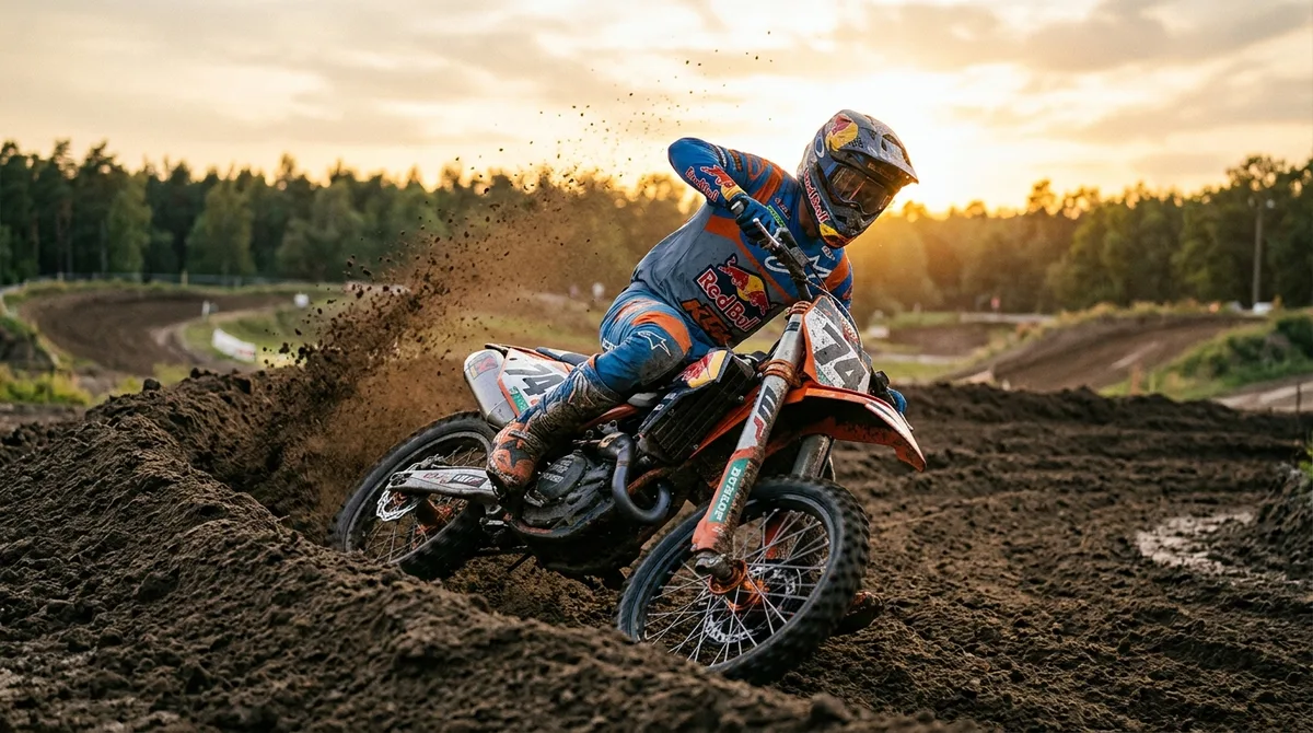 Technique de virage en motocross : maîtriser les enchaînements